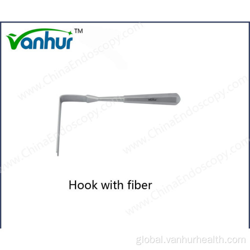 China Gynecology Vaginal Tractor Hook with Fiber Factory